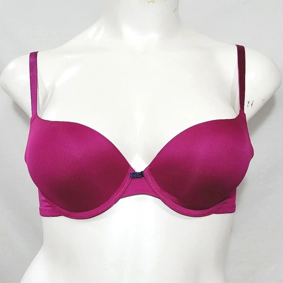 36C Maidenform 5679 Self Expressions Push-Up UW Bra Pink NWT - Picture 1 of 5